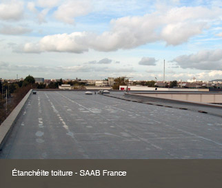 Etanchéité toiture - SAAB FRANCE